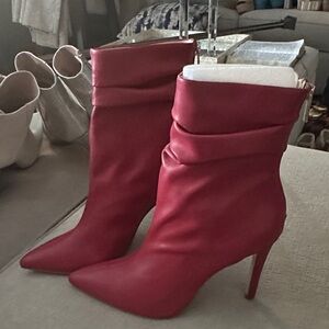 Jessica Simpson Elegant Red Women's Boots